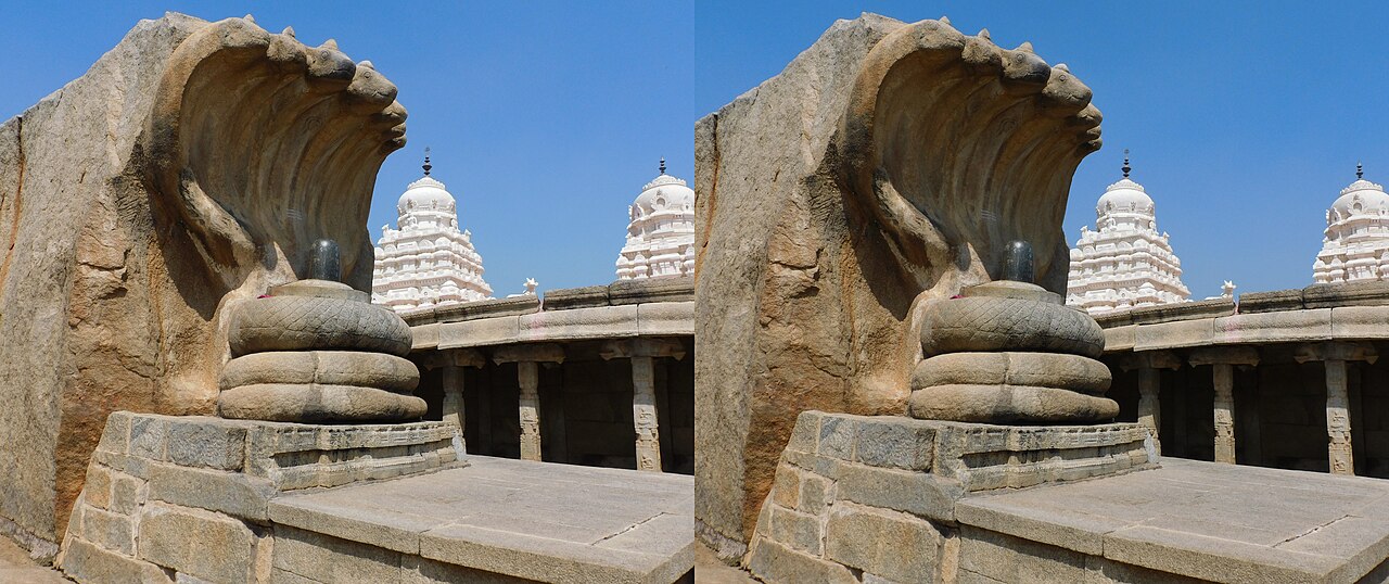 Monolithic Nandi Bull in Lepakshi