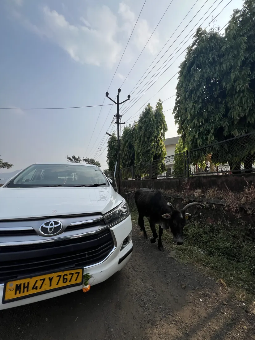 Innova Crysta on the highway