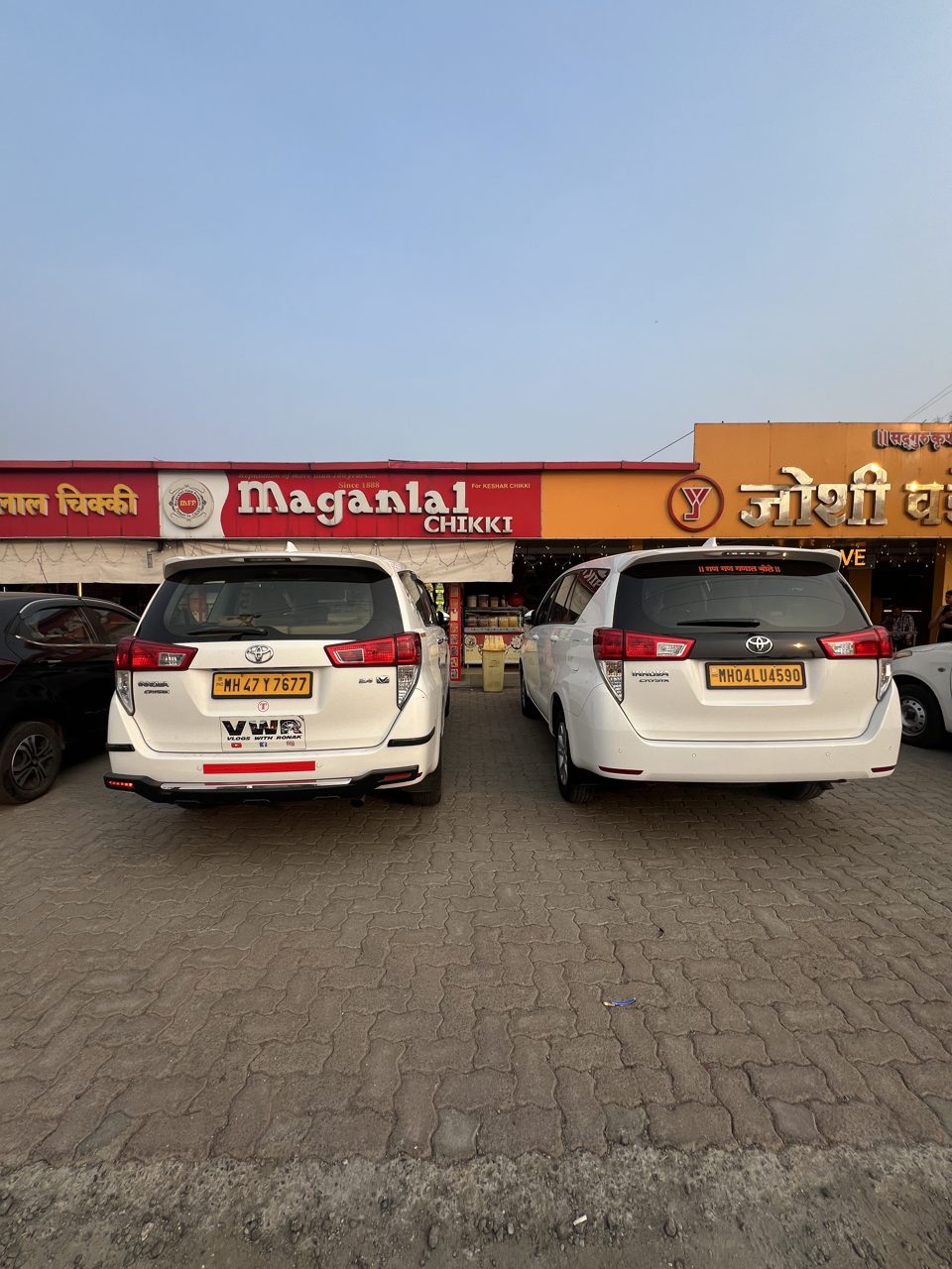 Miles Tours Toyota Innova fleet in Mumbai