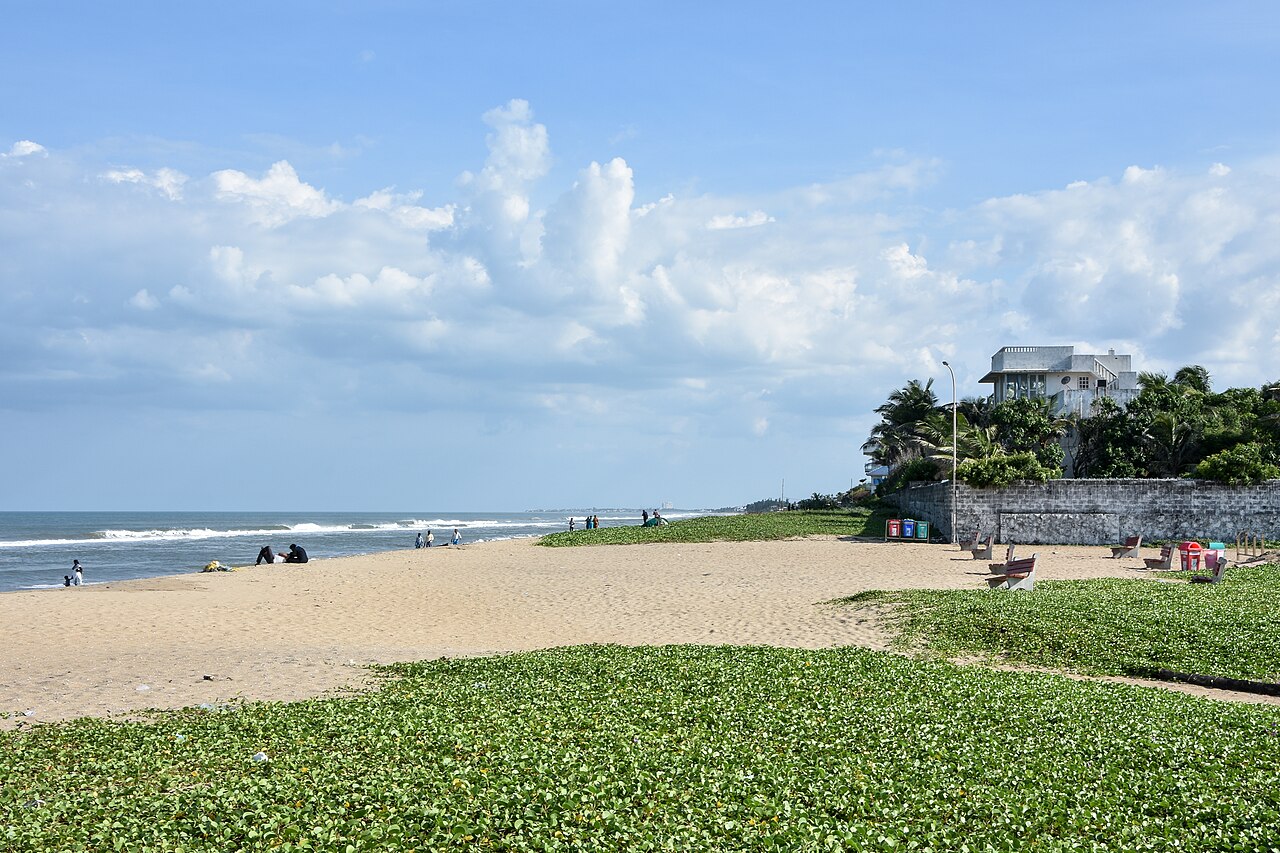 Beach Area in Devka Beach, Daman & Diu