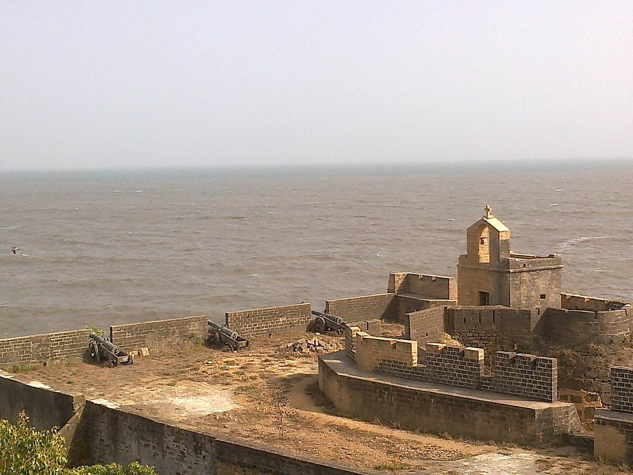 Lighthouse in Diu Fort