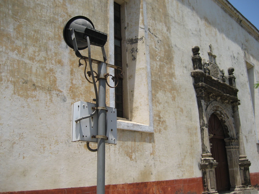 Church Row in Moti Daman