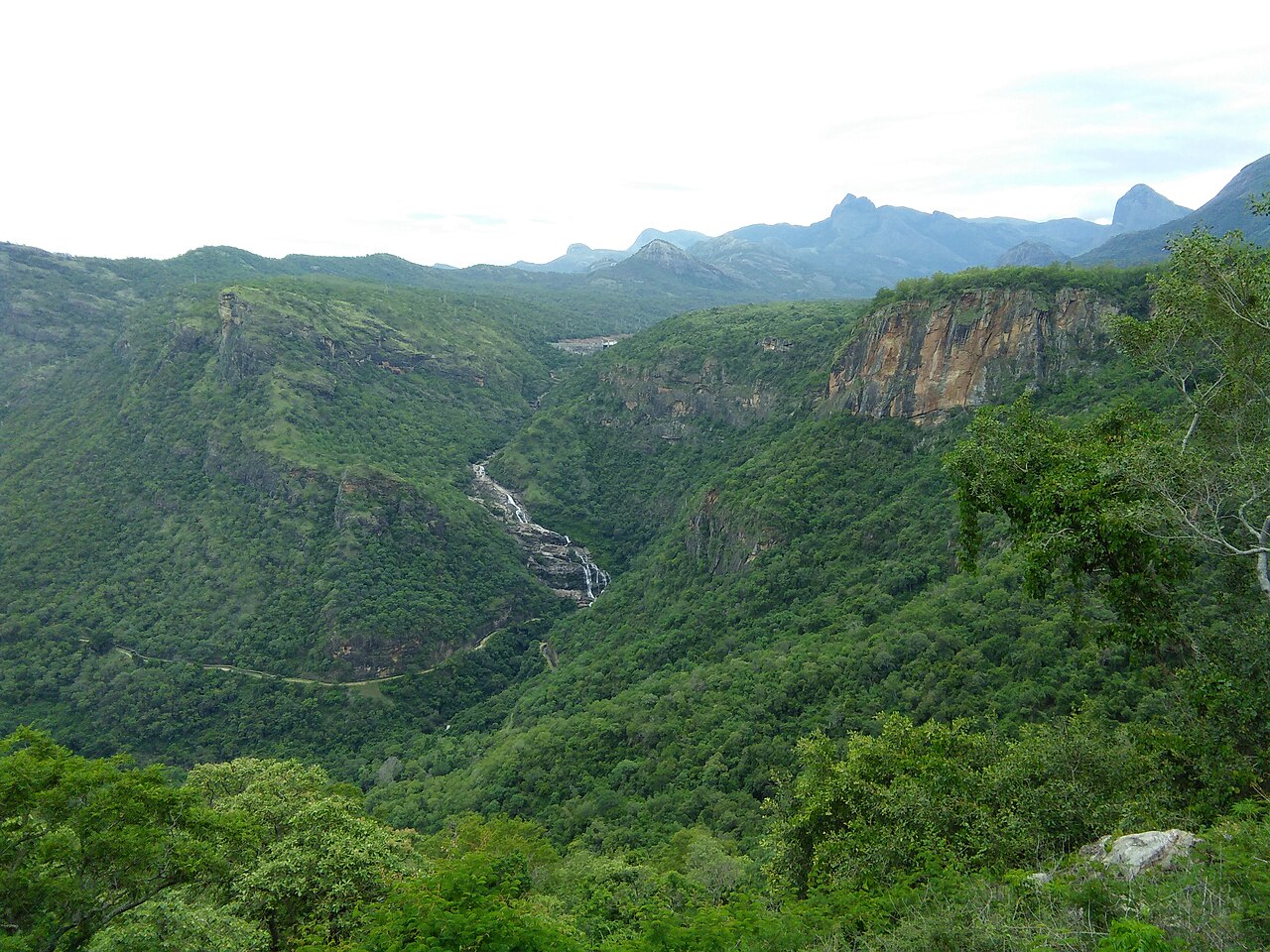 Scenic view of Naida Caves, Daman & Diu
