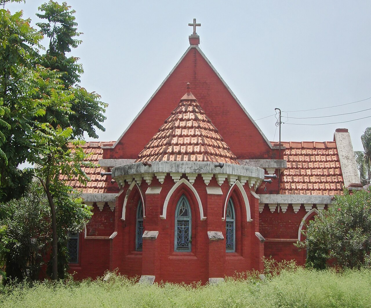 Church Exterior in St Thomas Church Diu, Daman & Diu