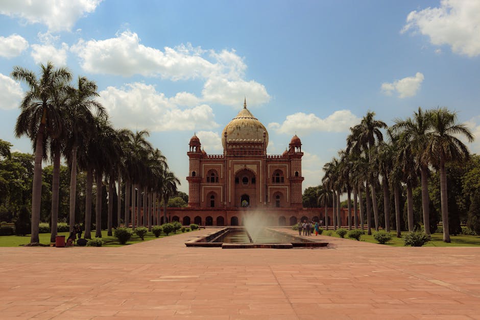 Humayun's Tomb — Mumbai to Delhi trip