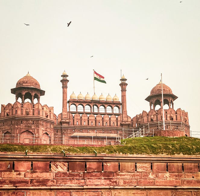 Red Fort (Lal Qila) in Delhi, Delhi