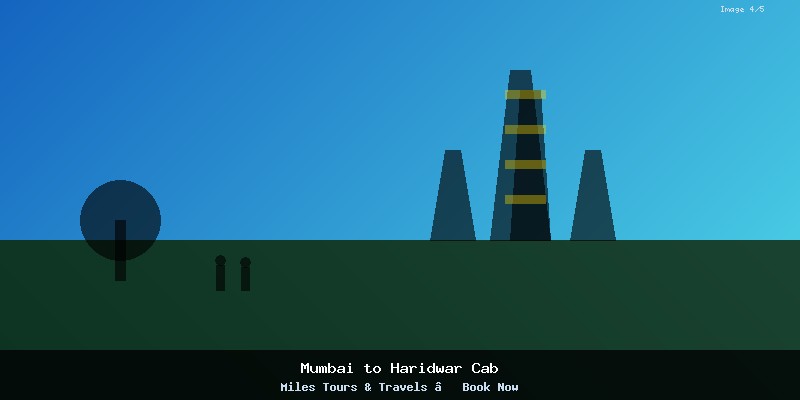 Scenic view of Haridwar, Delhi