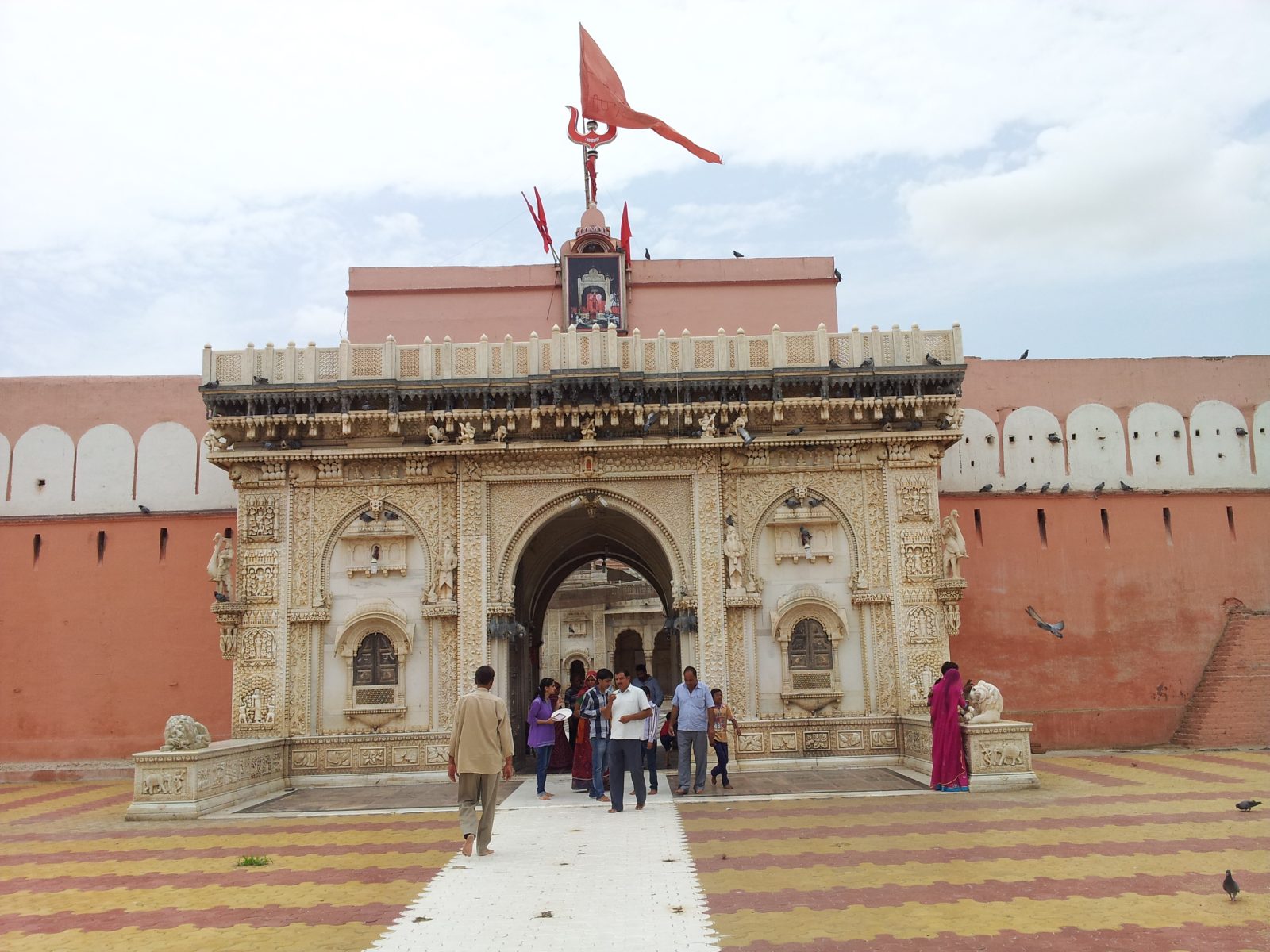 Silver Gate in Karni Mata Temple