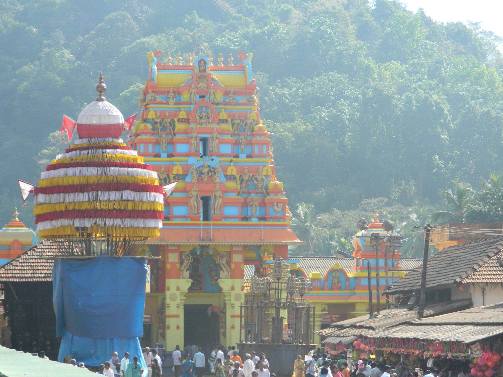 Kukke Subramanya Temple in Kukke Subramanya, Karnataka