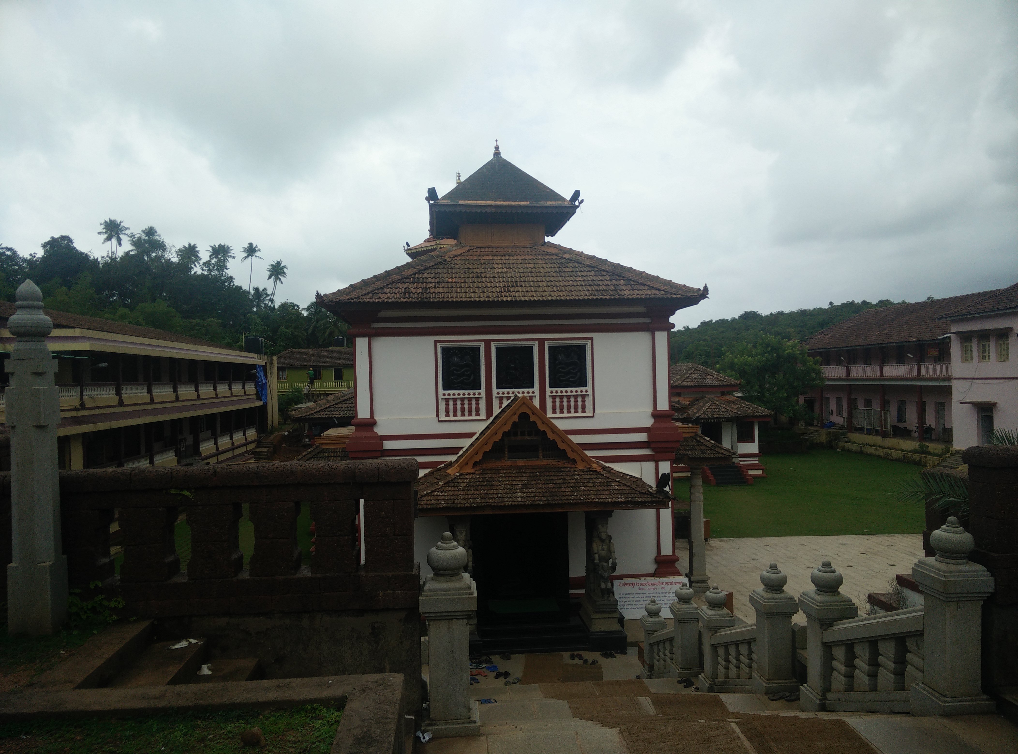 Main Sanctum in Mallikarjun Temple Goa, Goa