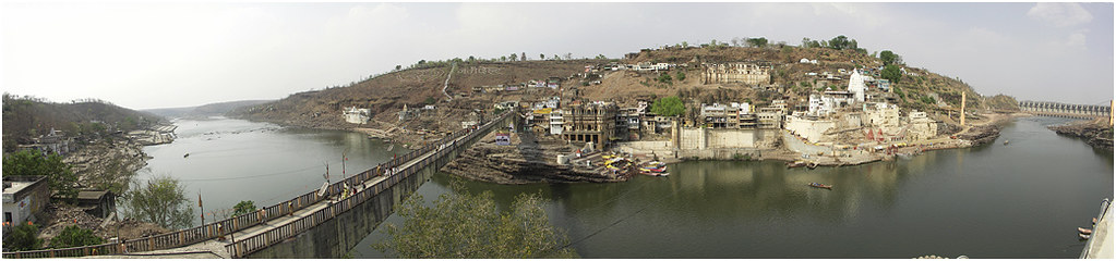 Omkareshwar Temple in Omkareshwar Island, Madhya Pradesh