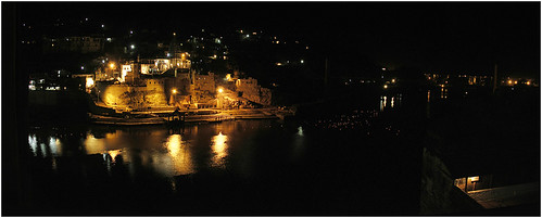 Scenic view of Omkareshwar Island, Madhya Pradesh