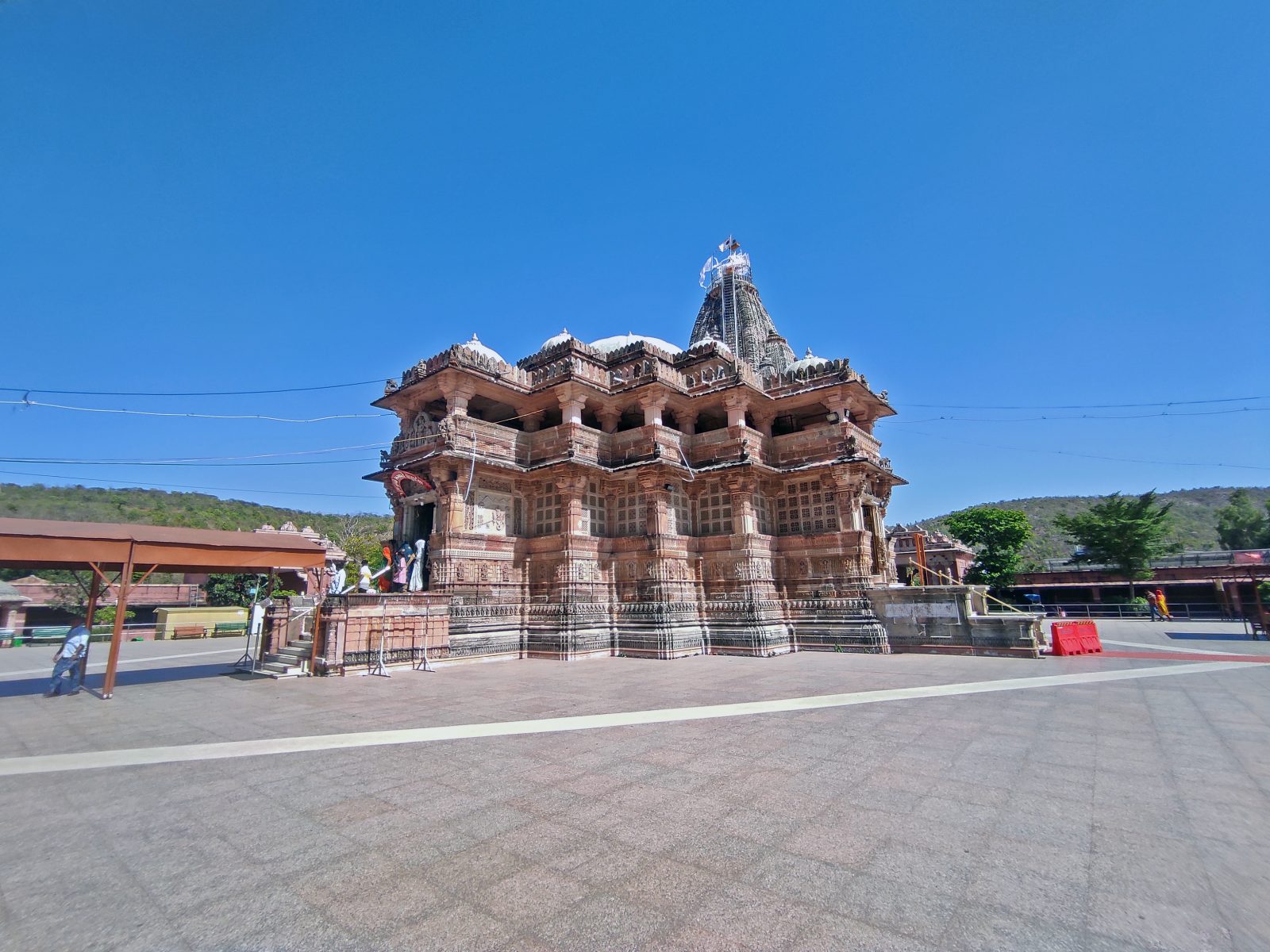 Scenic view of Shamlaji Temple, Gujarat