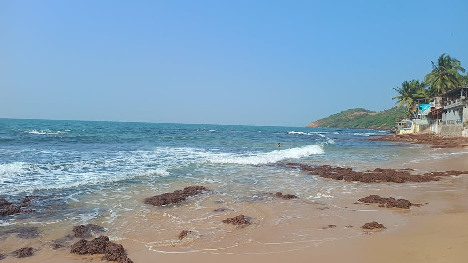 Anjuna Beach — popular tourist destination in Goa