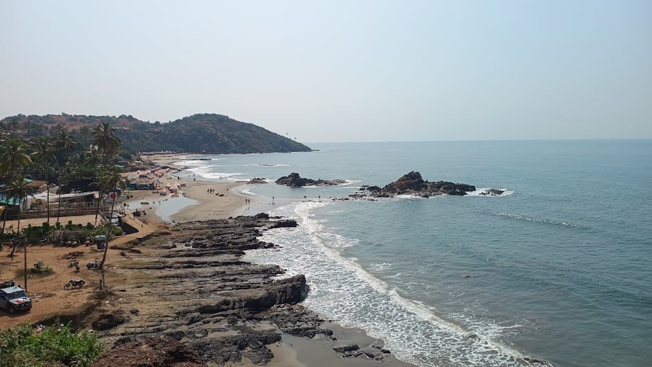 Anjuna Flea Market in Anjuna Beach, Goa
