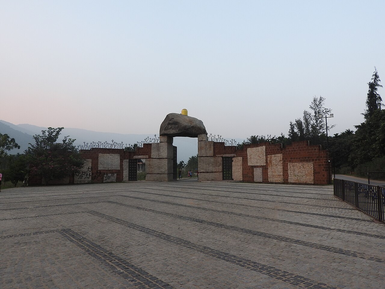 Scenic view of Arambol Beach, Goa
