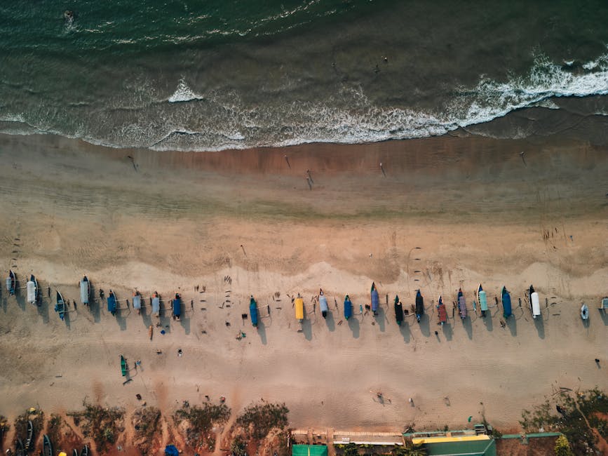 Calangute Beach — popular tourist destination in Goa