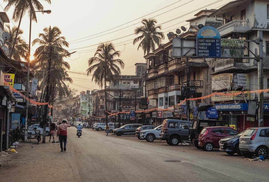 Calangute Market in Calangute Beach