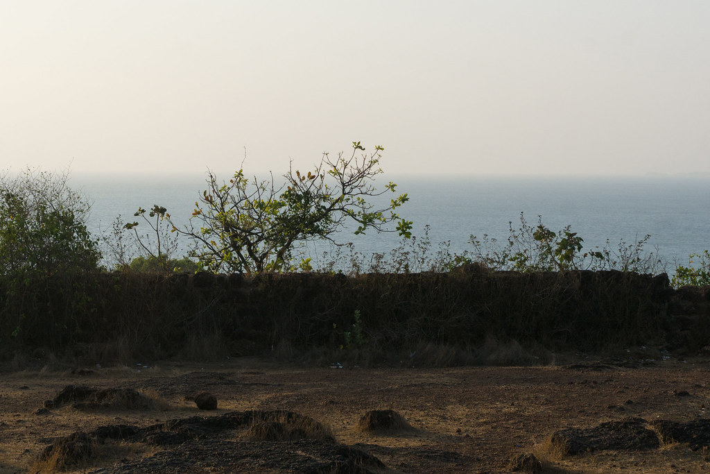 Scenic view of Chapora Fort, Goa