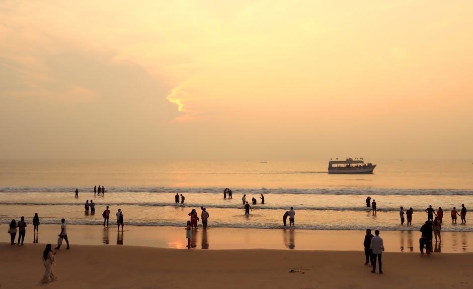 Colva Beach Road — Mumbai to Colva Beach trip