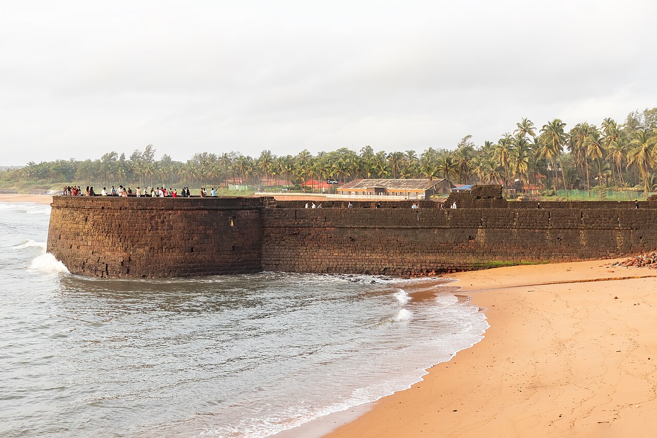 Scenic view of Fort Aguada, Goa