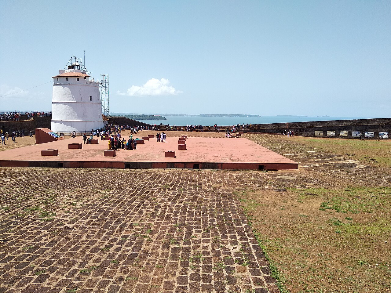 Upper Fort in Fort Aguada, Goa