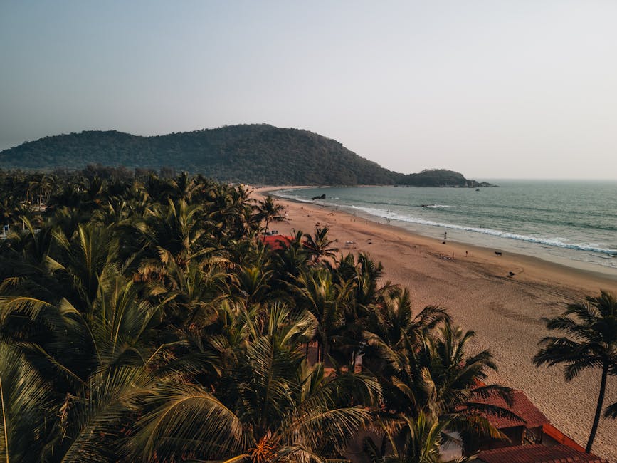 Palolem Beach — popular tourist destination in Goa