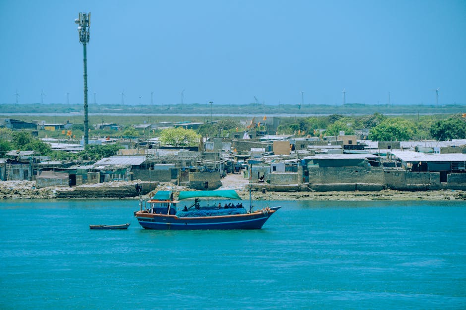 Scenic view of Dwarka, Gujarat