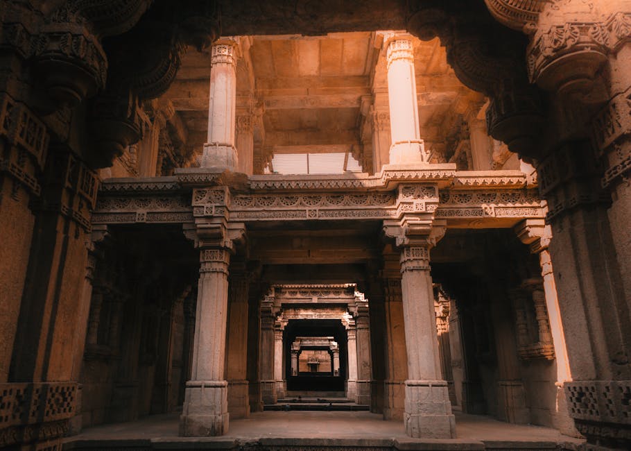 Akshardham Temple in Gandhinagar, Gujarat