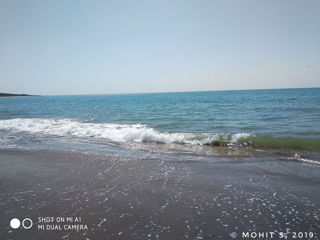Triveni Sangam in Somnath Coast