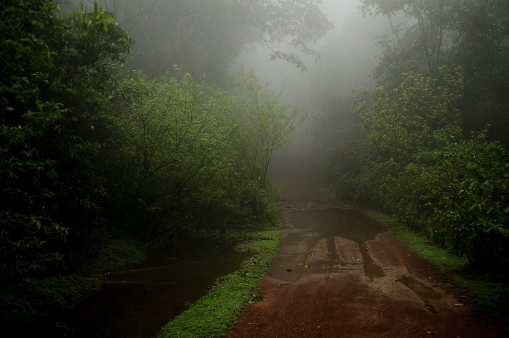 Agumbe Sunset Point in Agumbe, Karnataka