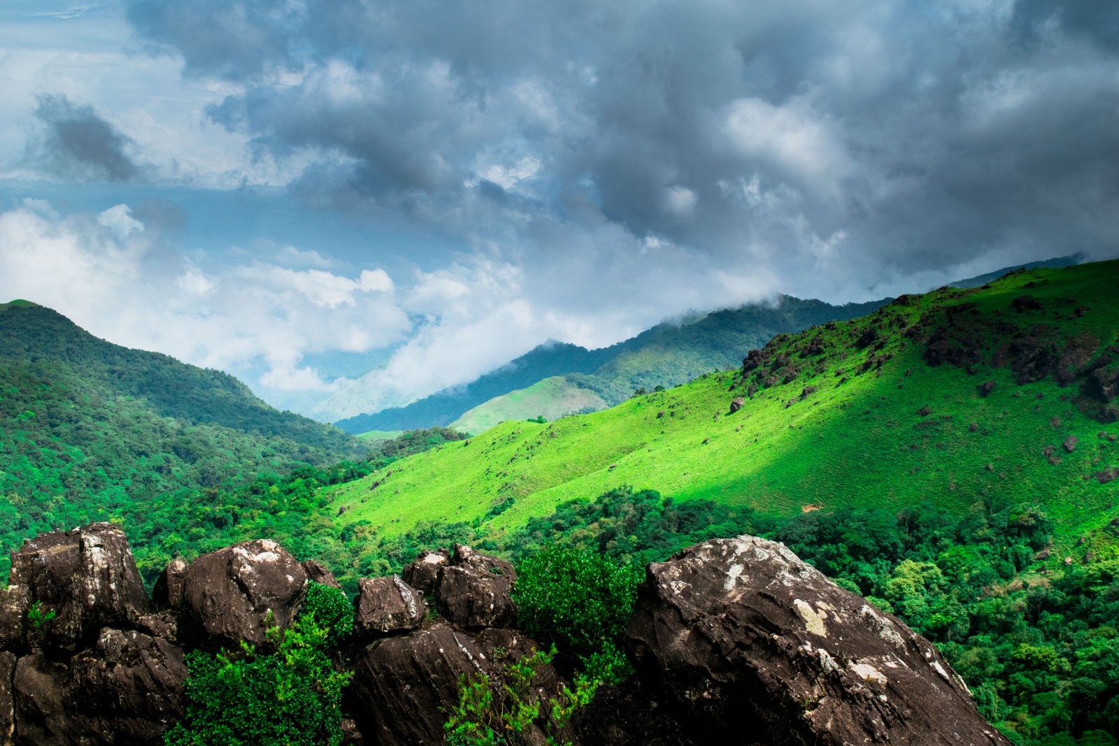 Abbey Falls in Coorg (Kodagu), Karnataka