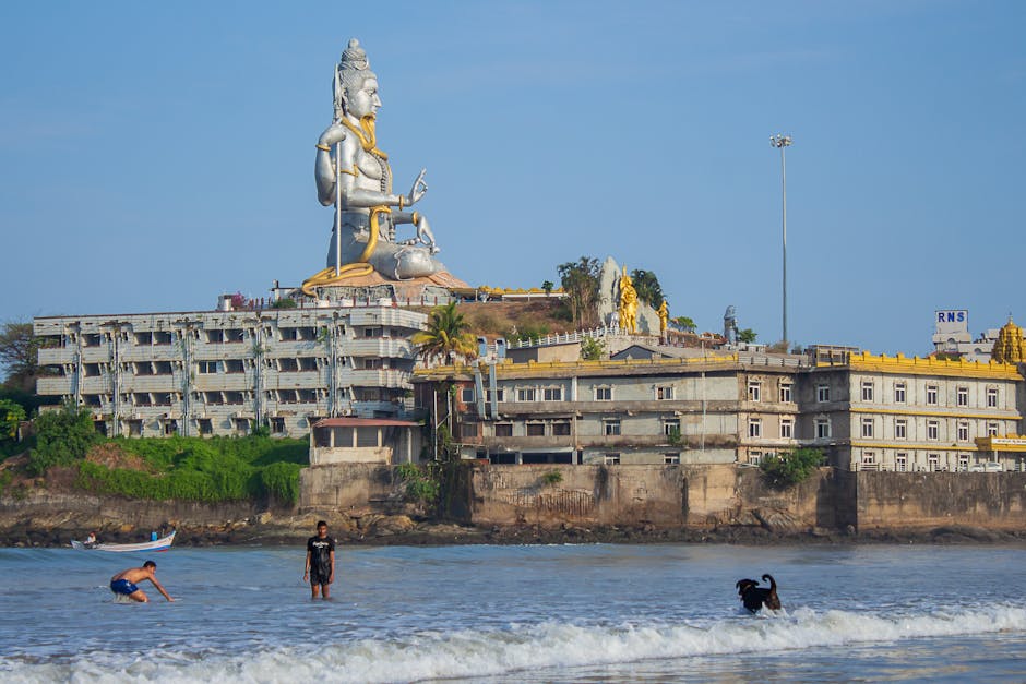 Scenic view of Gokarna, Karnataka