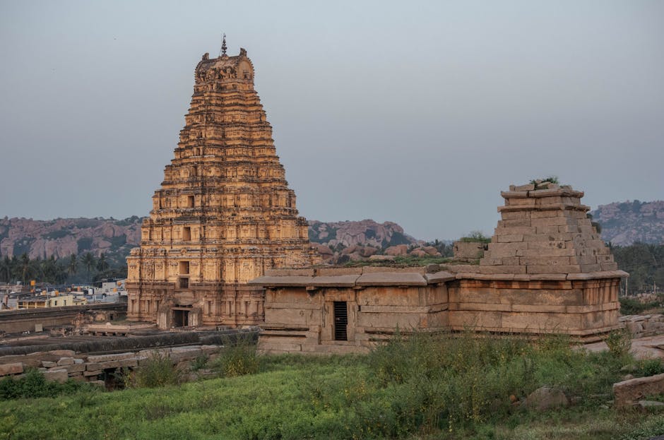 Scenic view of Hampi, Karnataka