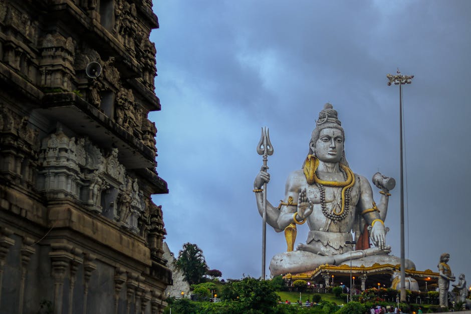 Scenic view of Murudeshwar, Karnataka