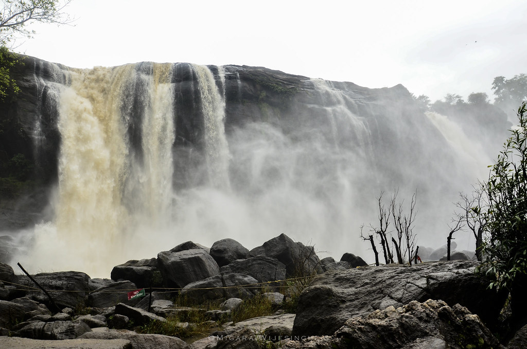 Athirappilly Falls in Athirappilly Waterfalls, Kerala