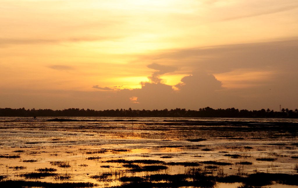 R Block Spillway in Kuttanad