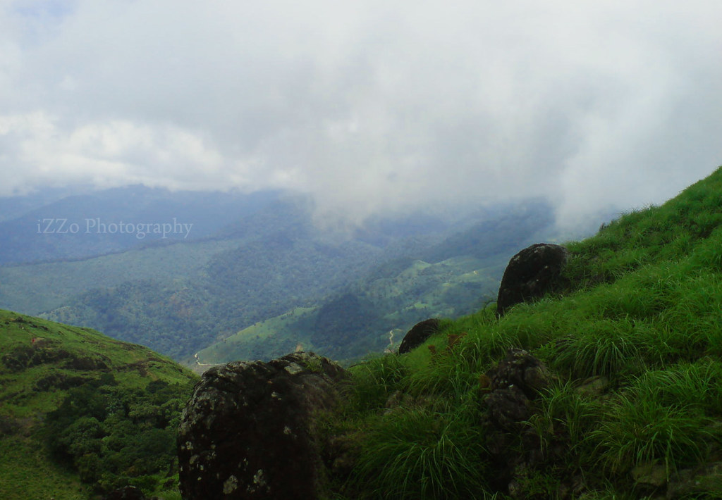 Scenic view of Ponmudi, Kerala