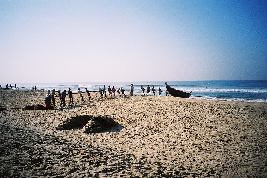 Papanasam Beach in Varkala Beach