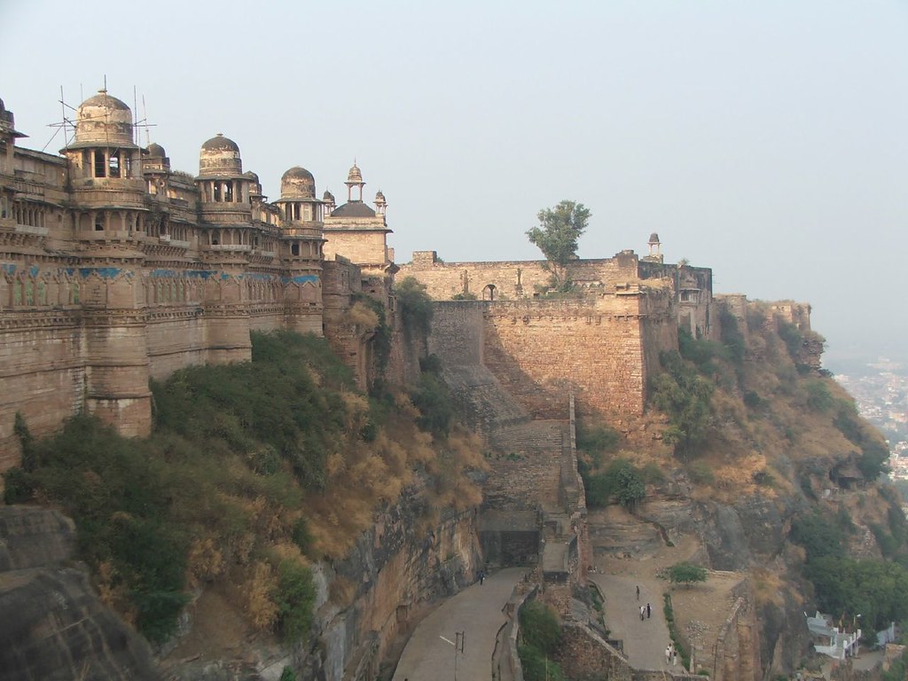 Gwalior Fort — popular tourist destination in Madhya Pradesh