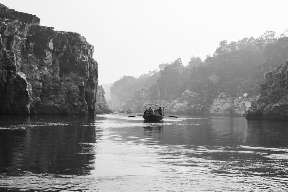 Bhedaghat in Jabalpur, Madhya Pradesh