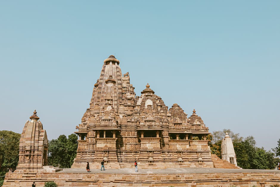 Scenic view of Jatashankar Temple, Madhya Pradesh