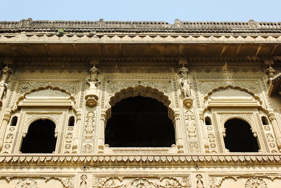 Narmada Ghats in Maheshwar