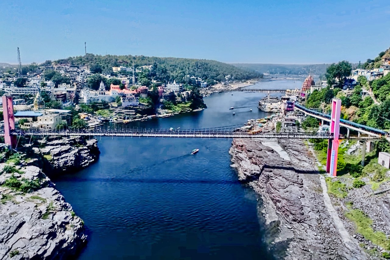 Gaudi Somnath in Omkareshwar Island