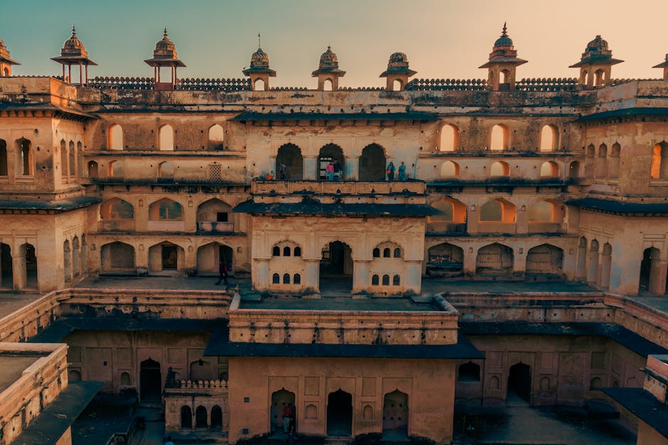 Jahangir Mahal in Orchha, Madhya Pradesh