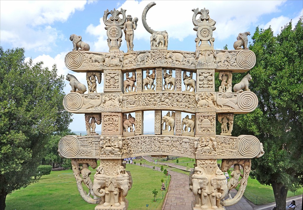 Great Stupa in Sanchi Stupa, Madhya Pradesh