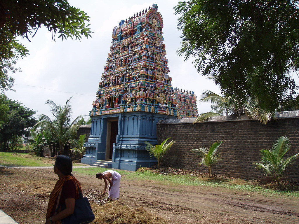 Gopuram Tower in Balaji Temple Pune