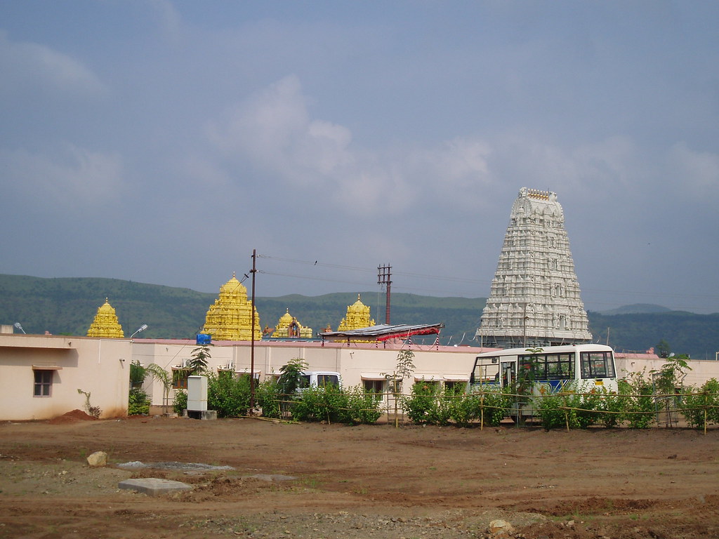 Scenic view of Balaji Temple Pune, Maharashtra