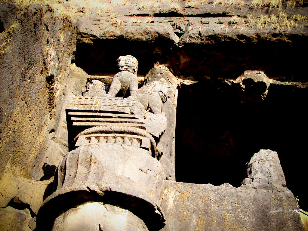 Karla Caves in Ekvira Temple
