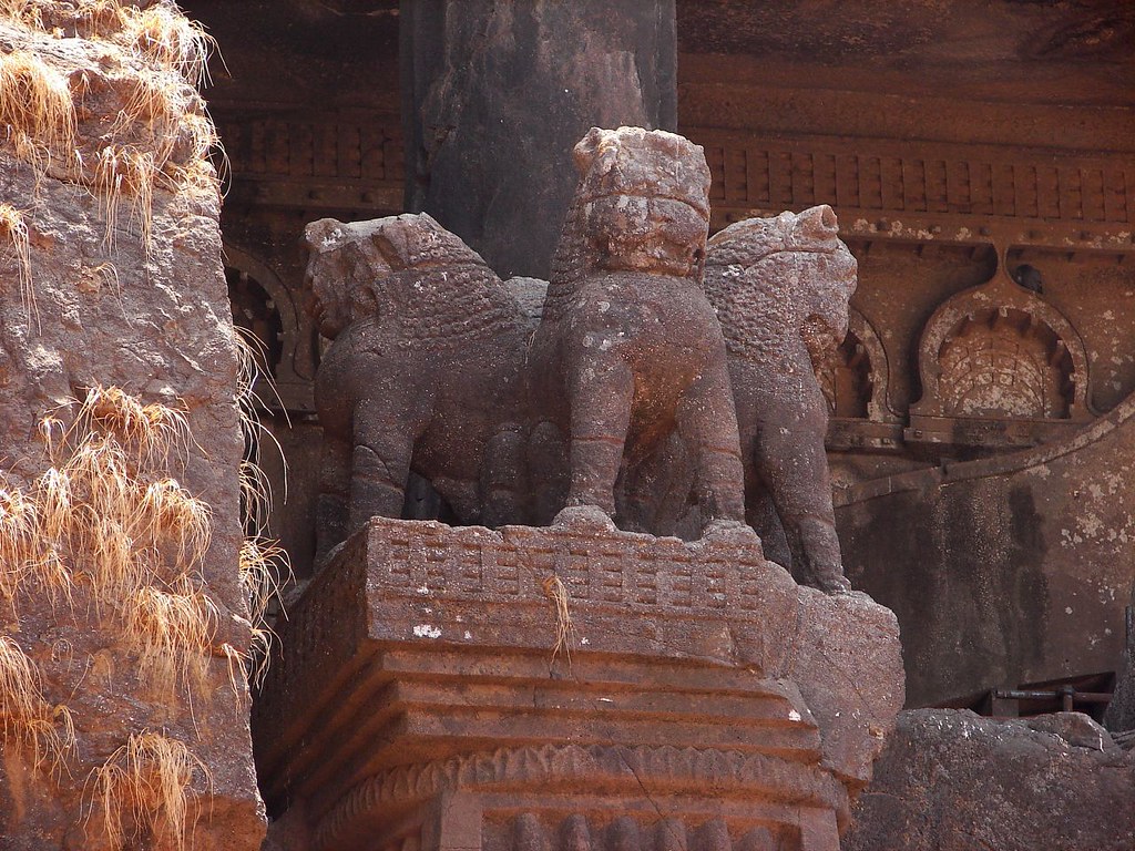 Scenic view of Ekvira Temple, Maharashtra